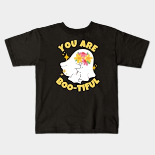 You Are Boo-tiful Funny Ghost Kids T-Shirt